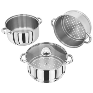 Judge Basics 3 Piece 22cm Stainless Steel Steamer